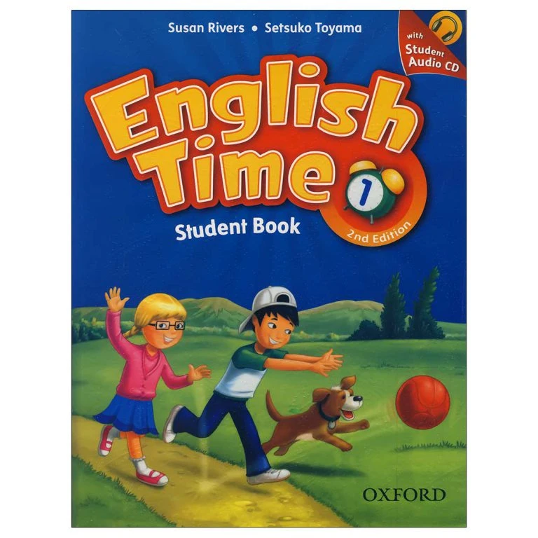 کتاب English Time 1 2nd اثر Susan Rivers and Setsuko Toyama انتشارات OXFORD