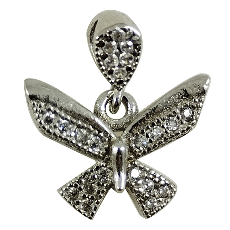 آویز گردنبند نقره زنانه سلین کالا مدل پروانه