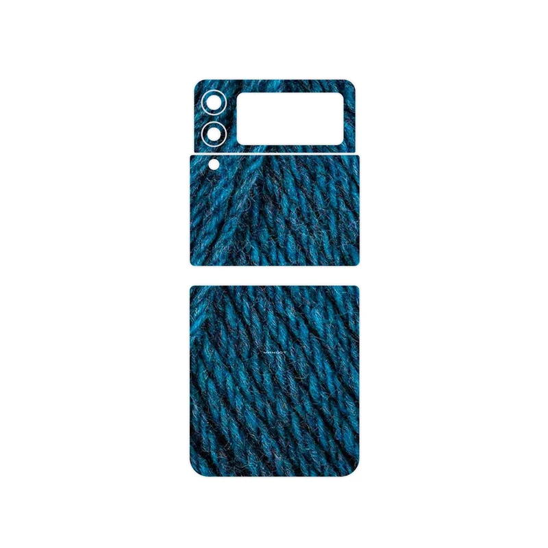 برچسب پوششی ماهوت مدل Fabric Texture 1 مناسب برای گوشی موبایل سامسونگ Galaxy Z Flip3 5G