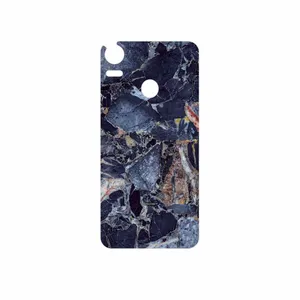 MAHOOT Broken black marble Cover Sticker for HTC Desire 10 Pro