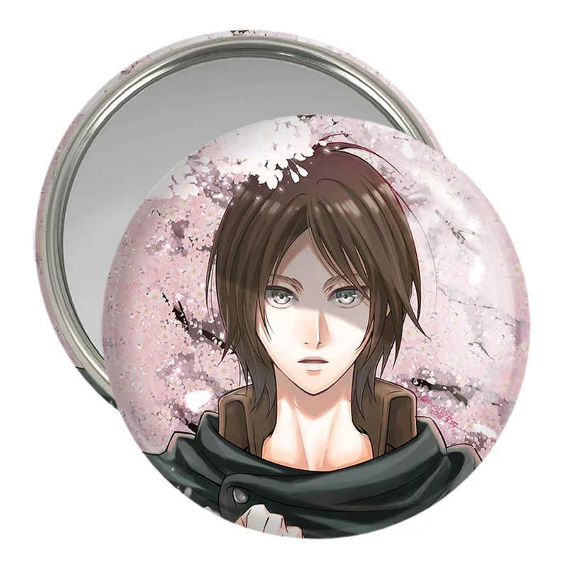 آینه جیبی خندالو مدل ارن یگر انیمه اتک آن تایتان Attack on Titan  کد 10985