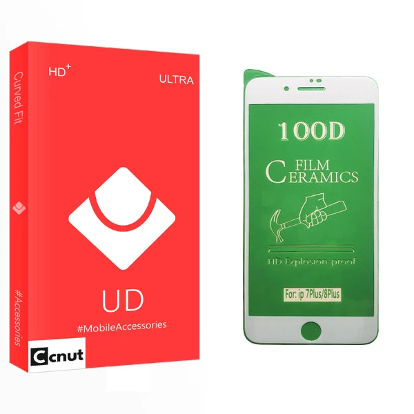 محافظ صفحه نمایش سرامیکی کوکونات مدل UD Glass مناسب برای گوشی موبایل اپل iPhone 8 Plus