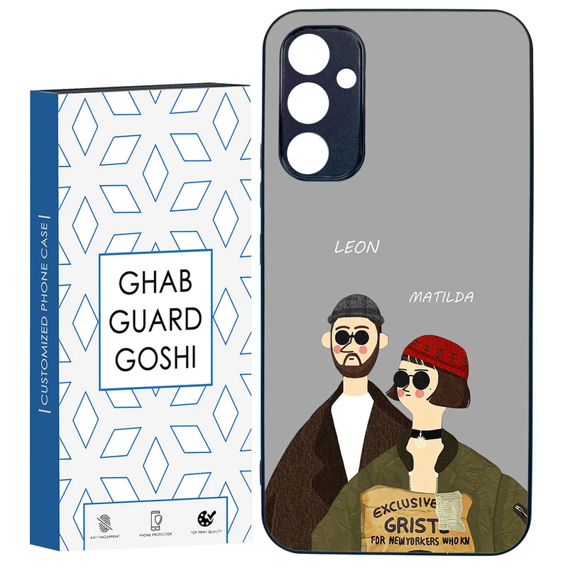 کاور قاب گارد گوشی طرح لئون و ماتیلدا کد TPU-095 مناسب برای گوشی موبایل سامسونگ Galaxy A34