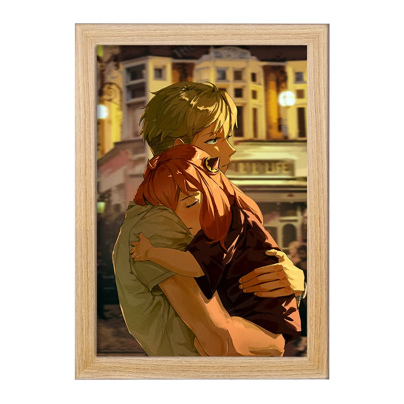 تابلو خندالو مدل انیا و لوید انیمه اسپای ایکس فمیلی Spy X Family  کد 22196