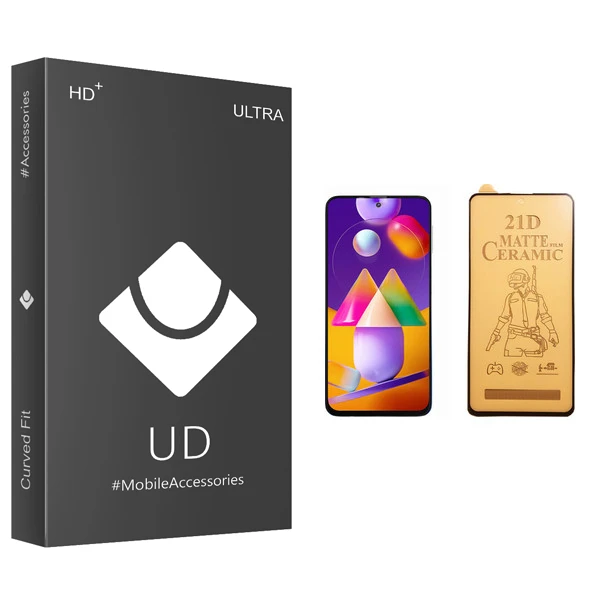 محافظ صفحه نمایش سرامیکی یو دی مدل ULTRA مناسب برای گوشی موبایل سامسونگ Galaxy M31s