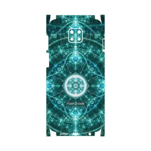 MAHOOT Mathematical Geometric Shape 4-FullSkin Cover Sticker for Xiaomi Redmi Note 9 Pro