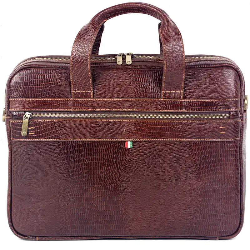 کیف اداری چرم بارز مدل DL74.LIZARD