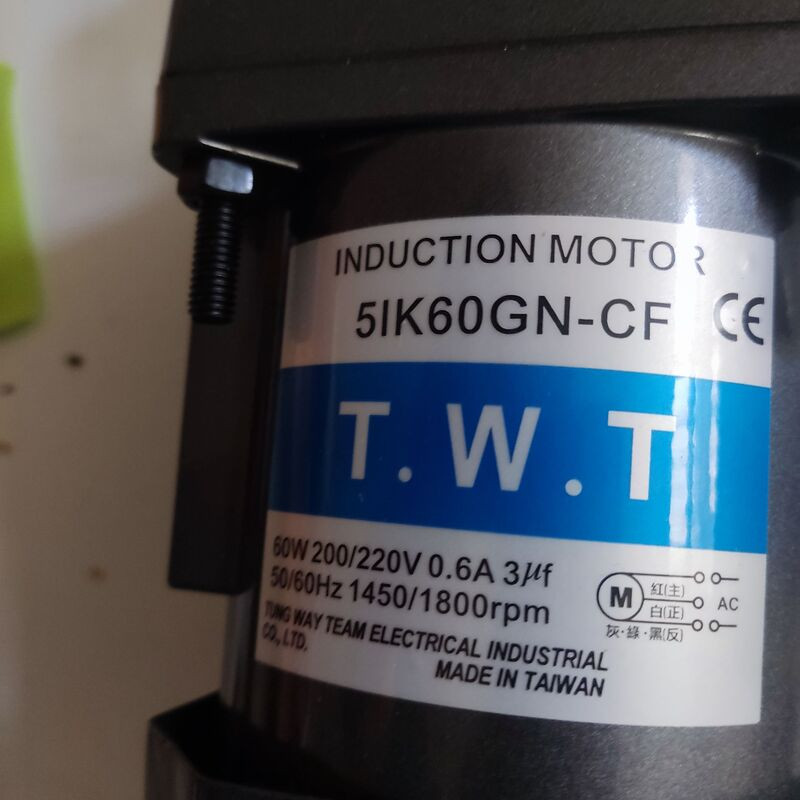 موتور گیربکس مدل twt 60