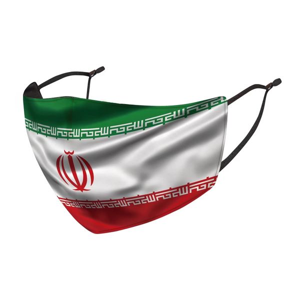 ماسک پارچه‌ای مدل جام جهانی طرح ایران