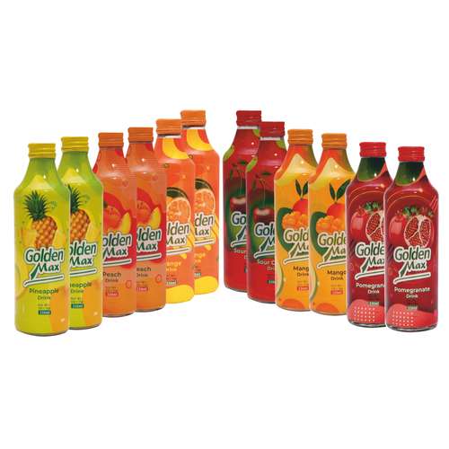 آبمیوه گلدن مکس بسته 12 عددی
