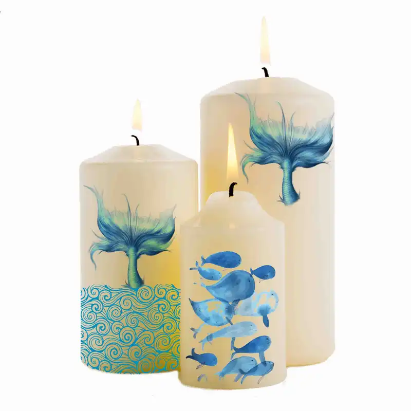 برچسب ترنسفر مدل موج و ماهی