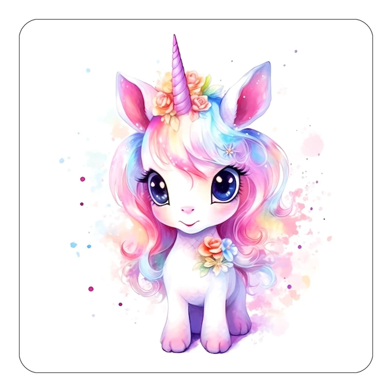 مگنت کاکتی طرح اسب تک شاخ و یونیکورن مدل mp30559