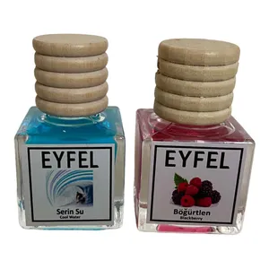 خوشبوکننده هوا خودرو ایفل مدل کول واتر و شاتوت کد Cool Water-Blackberry حجم 10 میلی‌ لیتر بسته 2 عددی