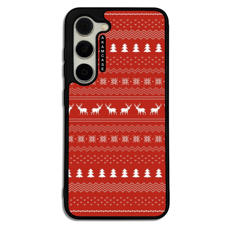 کاور آکام مدل AMCWSGS23-CHRISTMAS21 مناسب برای گوشی موبایل سامسونگ Galaxy S23