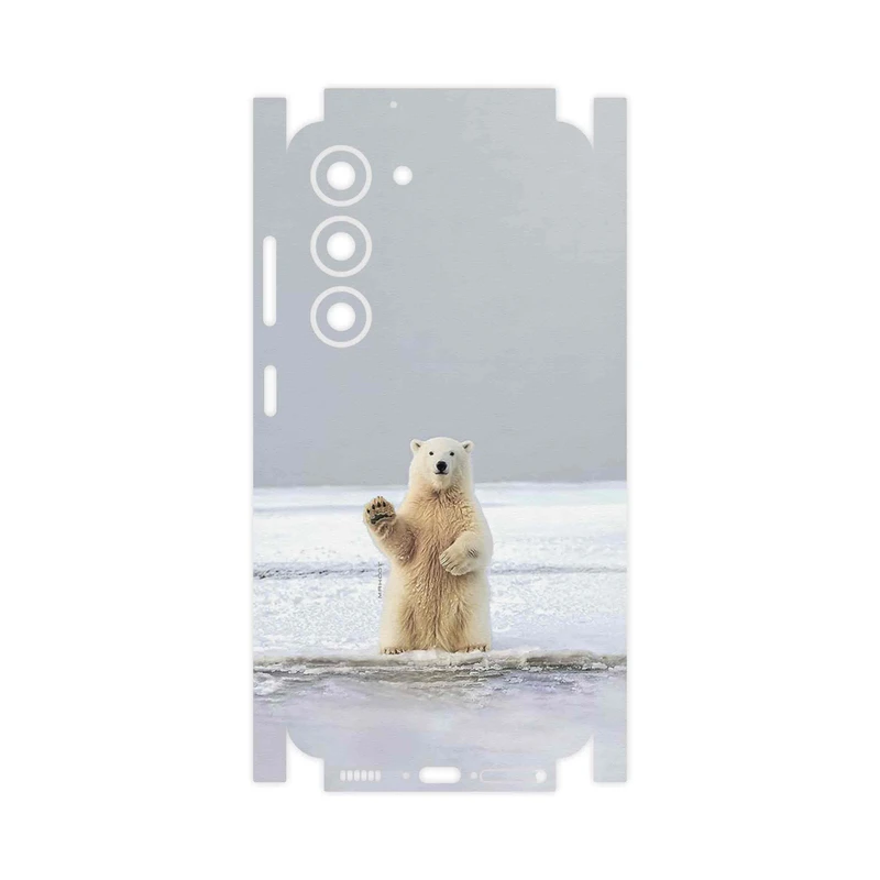 برچسب پوششی ماهوت مدل Polar_bear-FullSkin مناسب برای گوشی موبایل سامسونگ Galaxy S23