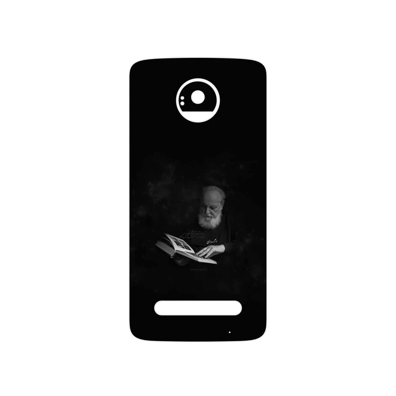 برچسب پوششی ماهوت مدل Hoshang Ebtehaj مناسب برای گوشی موبایل موتورولا Moto Z2 Play