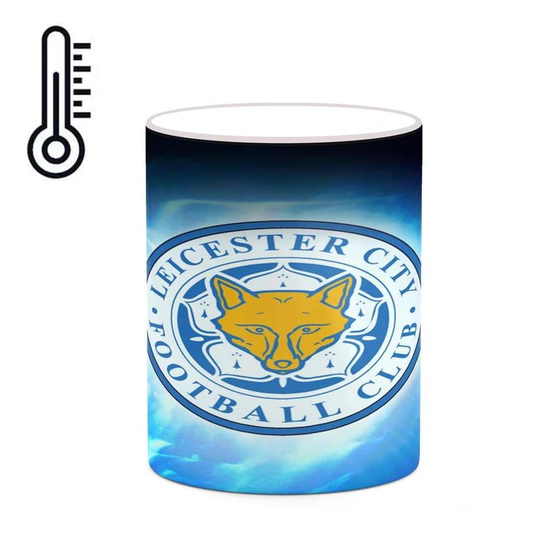 ماگ حرارتی کاکتی مدل تیم Leicester City کد mgh19680