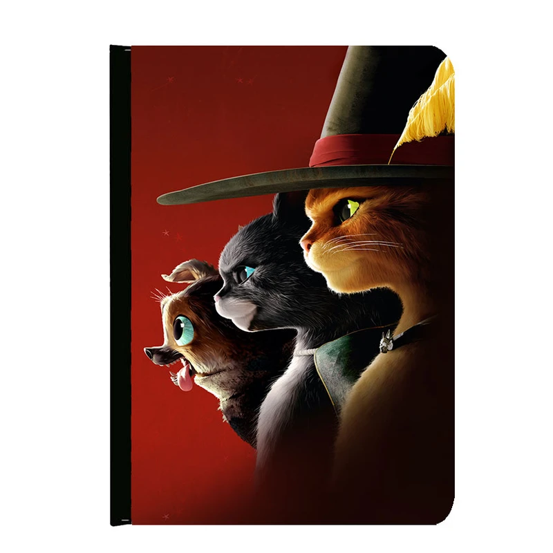 کلاسور هومرو مدل KL2420 طرح انیمیشن گربه چکمه پوش