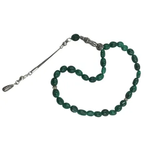 تسبیح گالری ظهیرالدینی مدل ROS-41 زمرد