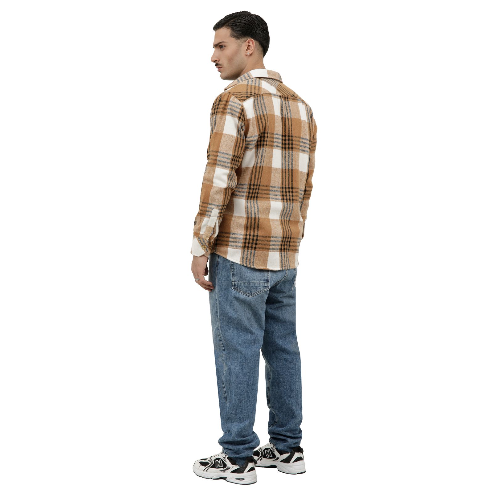 پیراهن آستین بلند مردانه پاتن جامه مدل پشمی 102721020235407 -  - 4