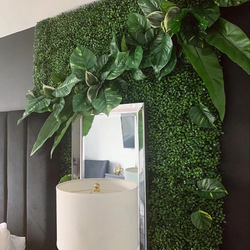 عکس شماره 6 : دیوارپوش مدل دیوار سبز مصنوعی گل پونه، بسته 16 عددی