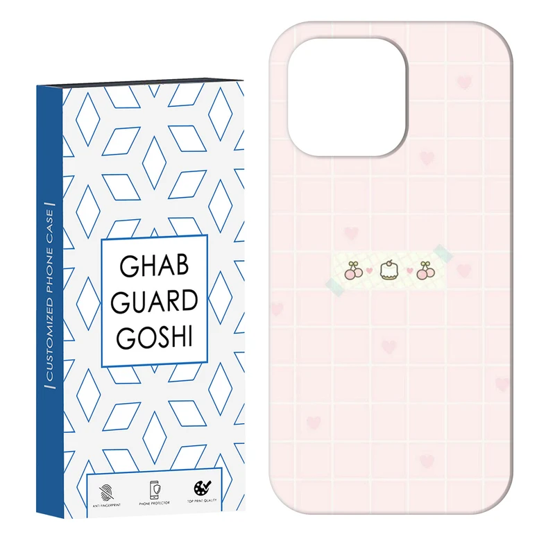 کاور قاب گارد گوشی طرح کیک گیلاس کد Dimo-314 مناسب برای گوشی موبایل اپل  IPHONE 13 PRO MAX