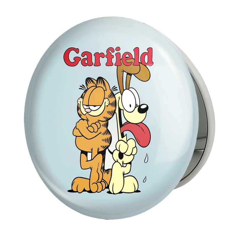 آینه جیبی خندالو طرح گارفیلد Garfield مدل تاشو کد 13837 
