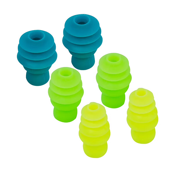 گوش گیر شنا نابایجی مدل Silicone Earplug بسته 3 عددی