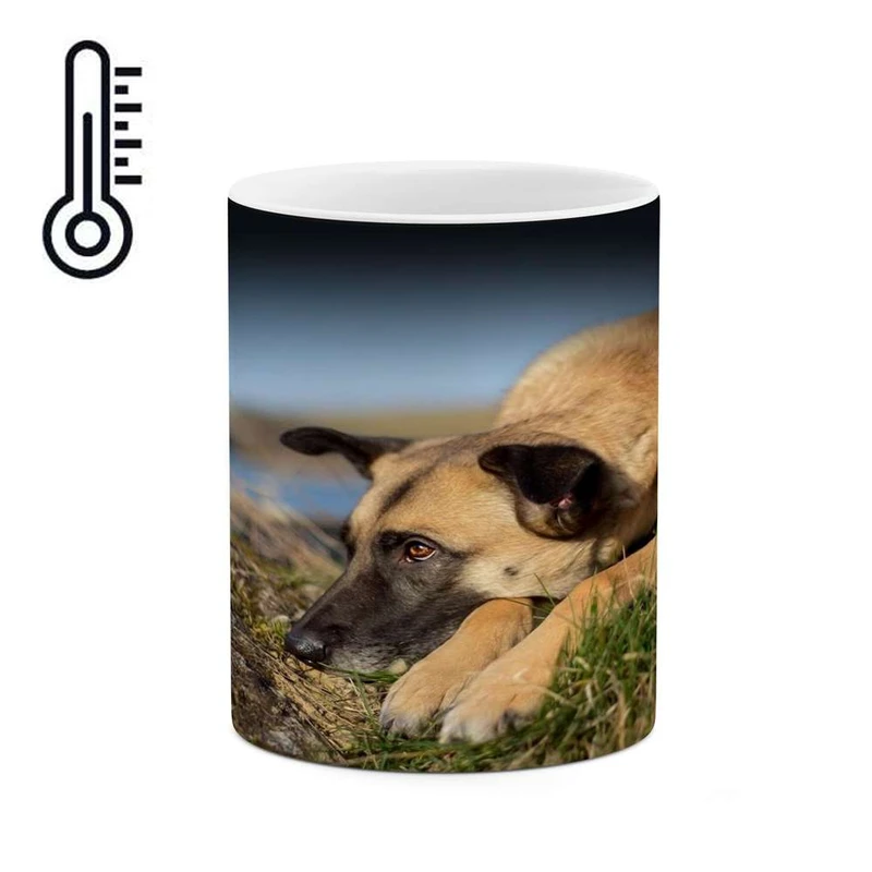 ماگ حرارتی کاکتی مدل سگ کد mgh14279