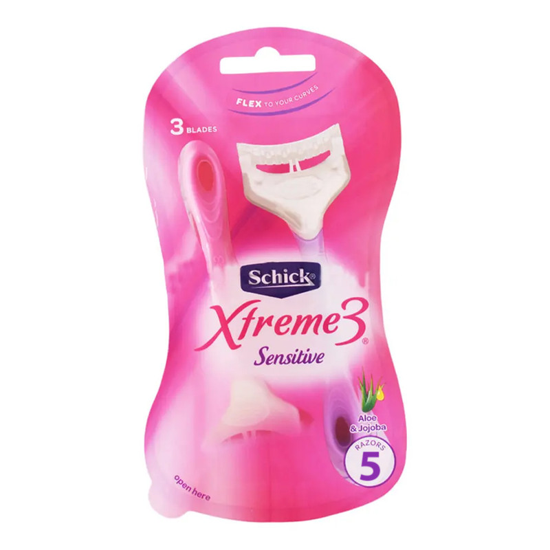 خود تراش شیک مدل SH_xtreme3_sensitive بسته 5 عددی خود تراش شیک مدل SH_xtreme3_sensitive بسته 5 عددی