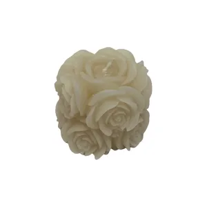 شمع مدل رز کوتاه 