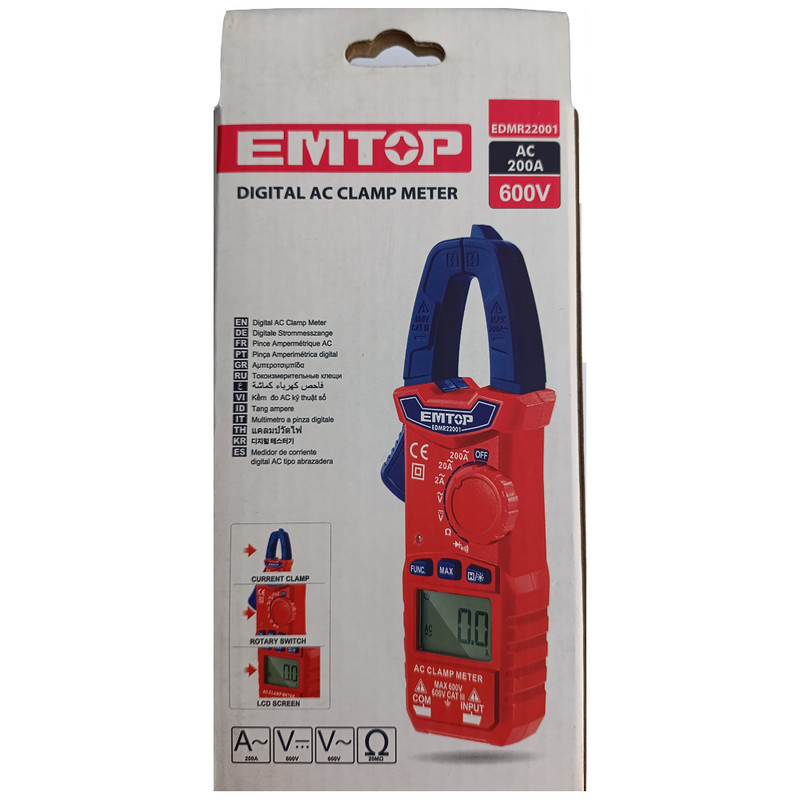 مولتی متر کلمپی ایمتاپ مدل EDMR22001