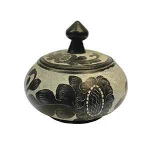 قندان سنگی طرح گل