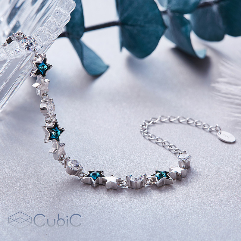 دستبند نقره زنانه کوبیک مدل QB-64061