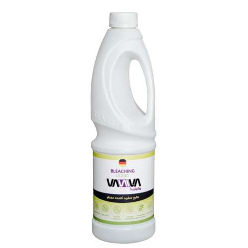 مایع سفید کننده و ضد عفونی کننده وانیلیا مدل معطر حجم 1000 میلی لیتر