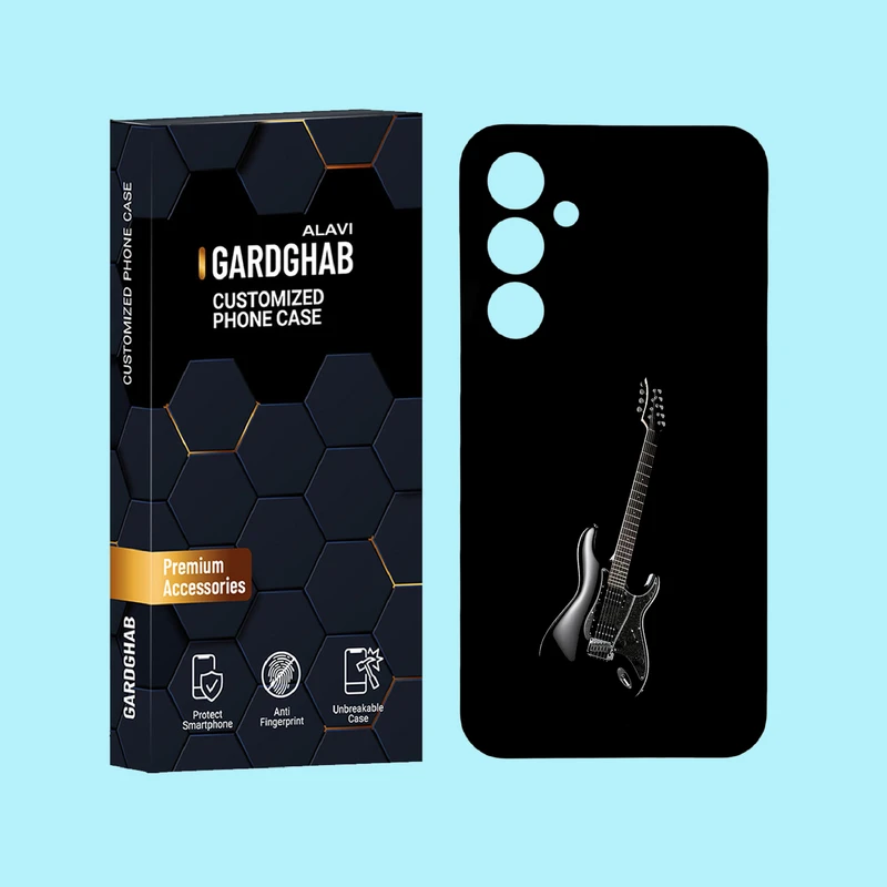 کاور گارد قاب علوی مدل ساز و موزیک مناسب برای گوشی موبایل سامسونگ Galaxy A55