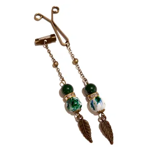 ست گیره روسری و سنجاق سینه زنانه مدل PM95