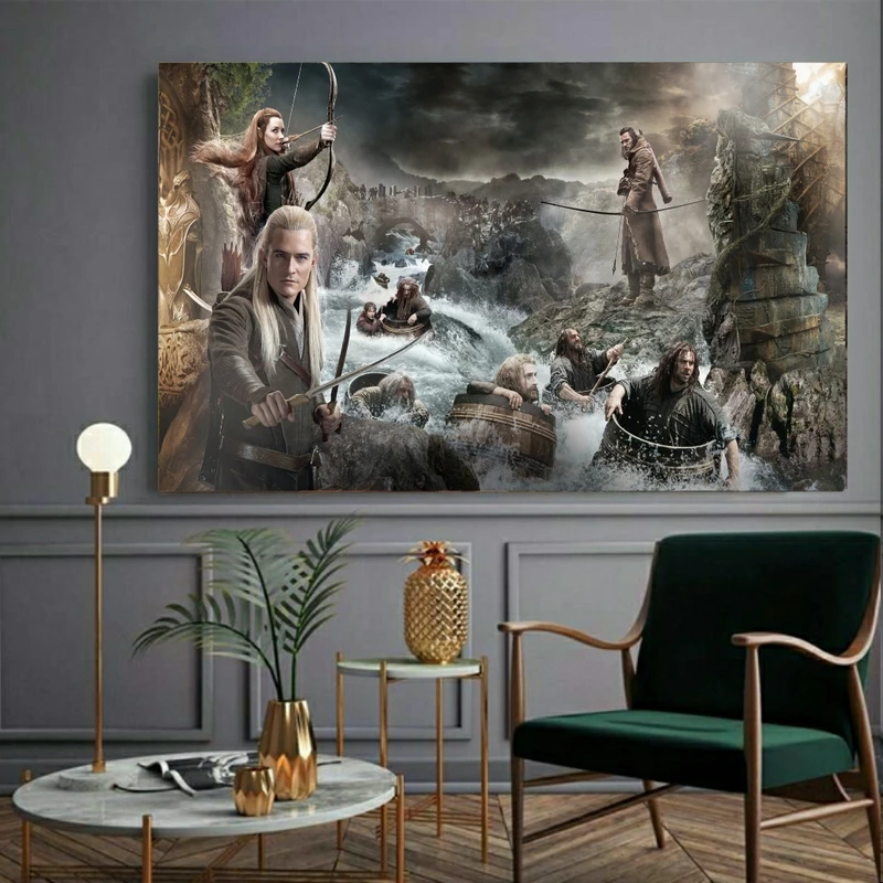  تابلو شاسی طرح فیلم ارباب حلقه ها HOBBIT مدل SDT525