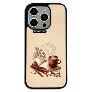 AKAM AMC-WA15PRO-COFFEE-4 Cover For Apple iPhone 15 Pro