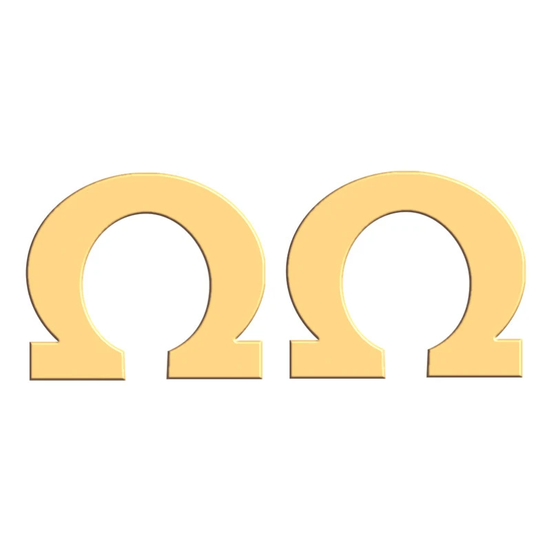 گوشواره طلا 18 عیار زنانه فرشته مدل امگا WEL-000169