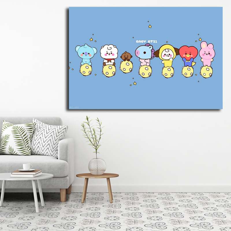 تابلو شاسی کودک مدل BT21 کد 27