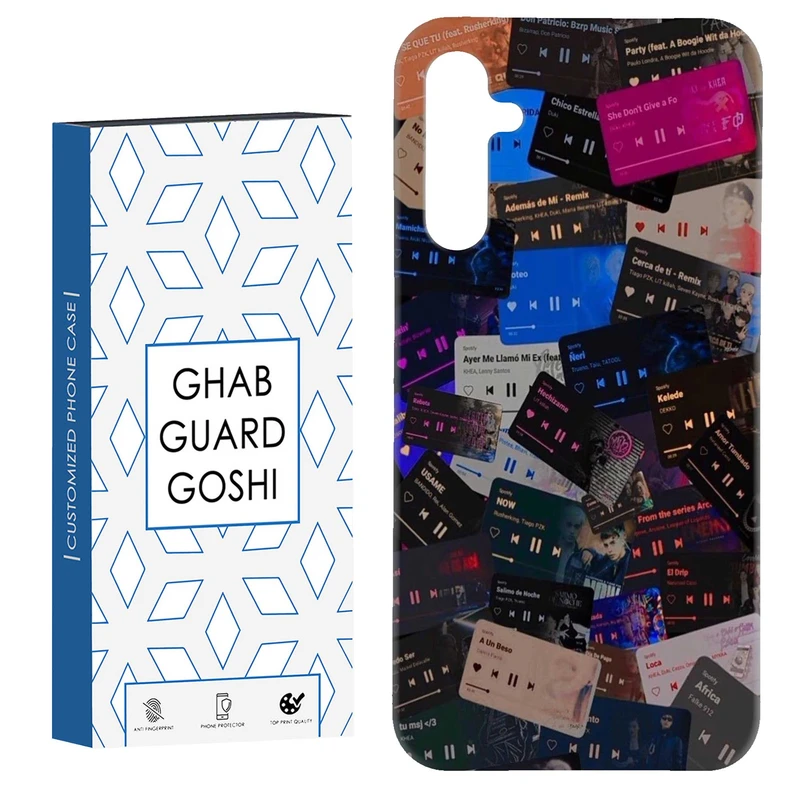 کاور قاب گارد گوشی طرح موزیک کد Dimo-264 مناسب برای گوشی موبایل سامسونگ Galaxy A54