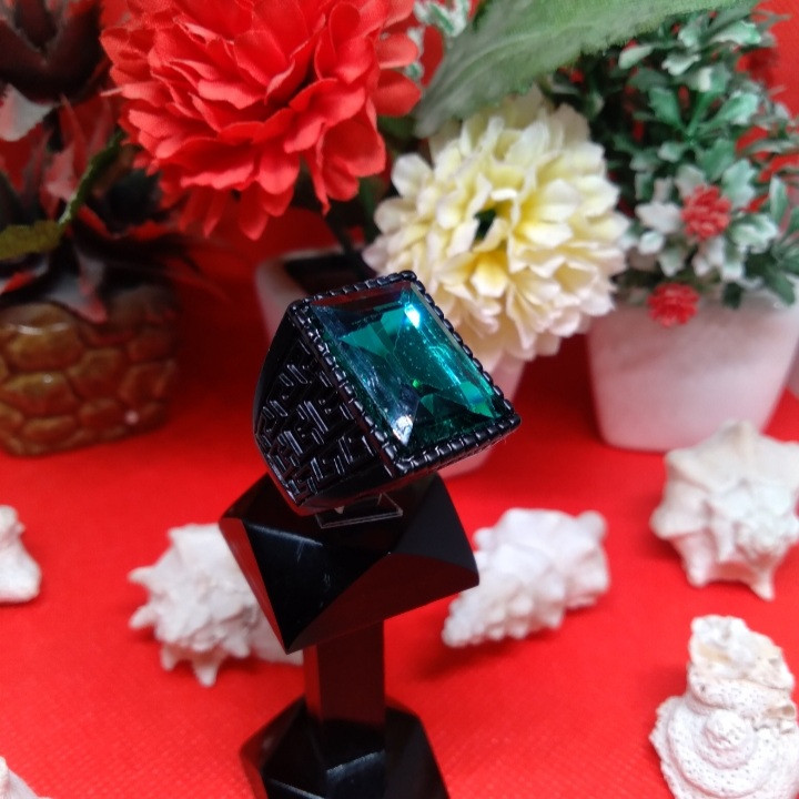 انگشتر مردانه مدل الماس مستطیل انگشتر مردانه مدل الماس مستطیل