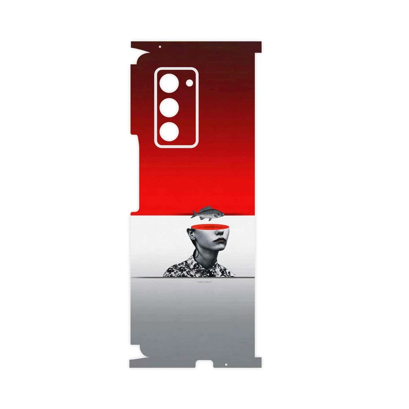 برچسب پوششی ماهوت مدل Collage of surreal Portrait of Women 1-FullSkin مناسب برای گوشی موبایل سامسونگ Galaxy Z FOLD 2