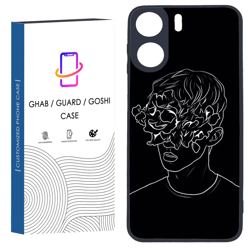 کاور قاب گارد گوشی طرح پسرانه کد 62 - TPU مناسب برای گوشی موبایل شیائومی Redmi 13C / Poco C65