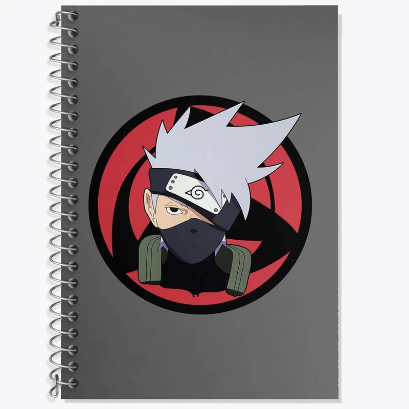 دفتر لغت 50 برگ خندالو مدل هاتاکه کاکاشی انیمه ناروتو Naruto کد 11244