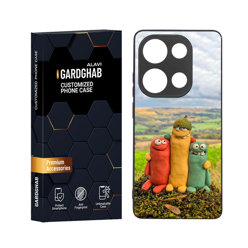 کاور گارد قاب علوی مدل دور ژله ای مناسب برای گوشی موبایل شیائومی Redmi Note 13 Pro 4G