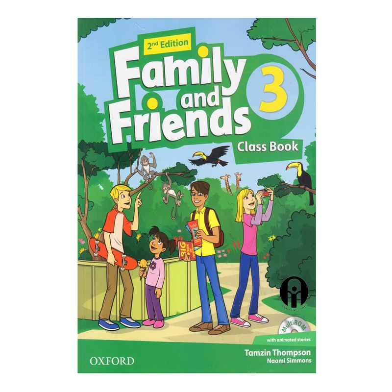 کتاب British Family And Friends 3 Second Edition اثر Tamzin Thompson And Naomi Simmons انتشارات الوندپویان