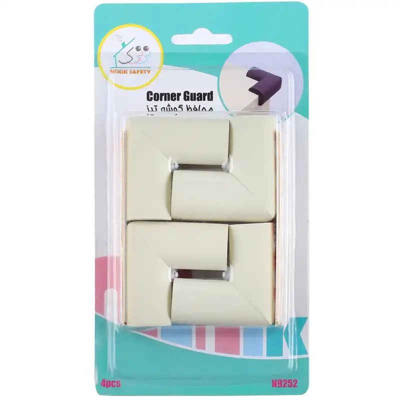 محافظ کنج و گوشه کودک نی نی ک مدل N9252-CGY بسته 4 عددی