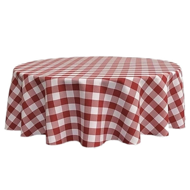 رومیزی مدل چهارخانه